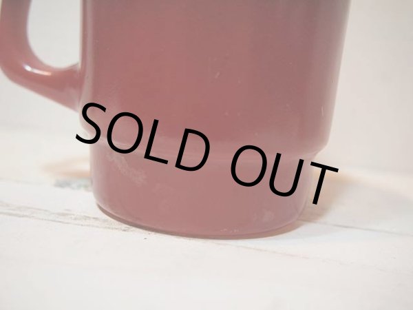 画像4: 60s-70sFireKing(ファイヤーキング)スタッキングマグ・黒/茶 (4)