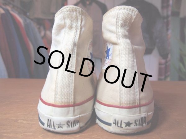 画像4: 1980s【CONVERSE ALLSTAR】あて布生成りHi　8 1/2 (4)