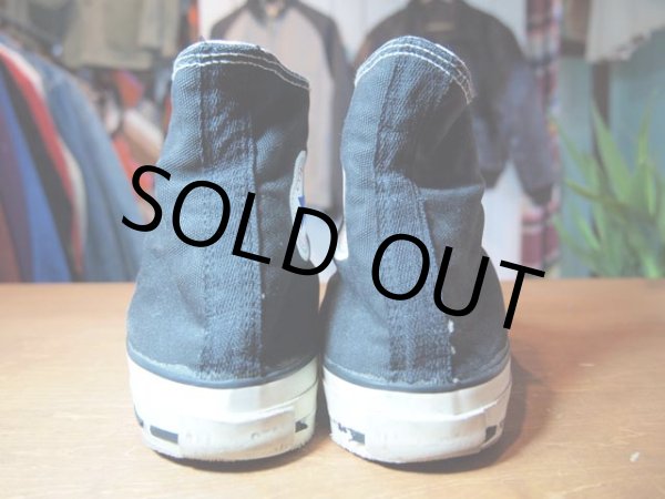 画像4: 1980sKOREA【CONVERSE ALLSTAR】あて布ブラックHi　7 1/2 (4)