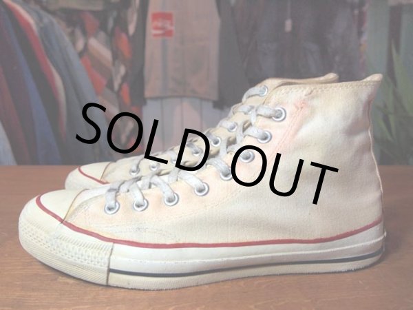 画像3: 1980s【CONVERSE ALLSTAR】あて布生成りHi　8 1/2 (3)