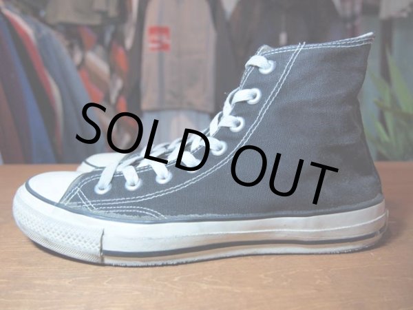 画像3: 1980sKOREA【CONVERSE ALLSTAR】あて布ブラックHi　7 1/2 (3)