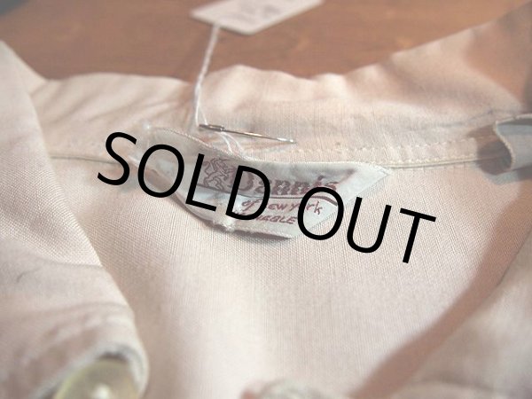 画像3: 1950s【Dennis】刺繍レーヨンシャツ (3)