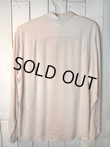 画像2: 1950s【Dennis】刺繍レーヨンシャツ (2)