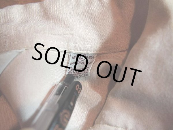 画像4: 1950s【Dennis】刺繍レーヨンシャツ (4)