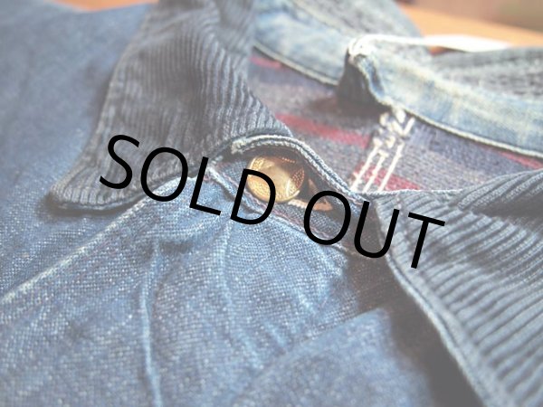 画像3: 1950s裏ブランケット付きデニムカバーオール (3)