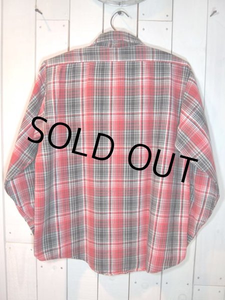 画像2: 1960s【KingKole】ヘビーネルシャツ 実寸Sサイズ (2)