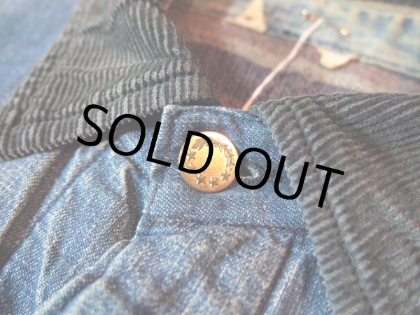 画像4: 1960s【BLUE WING】ブランケット付きショート丈デニムカバーオール (4)