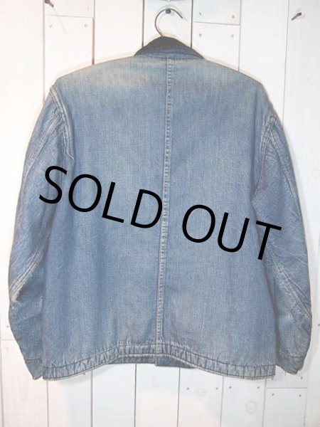 画像2: 1960s【BLUE WING】ブランケット付きショート丈デニムカバーオール (2)