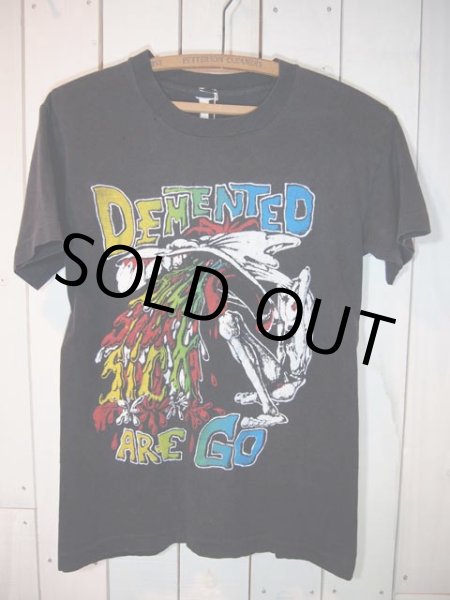 画像2: UKサイコビリー大御所!!1980s?DEMENTED ARE GO?Tシャツ (2)