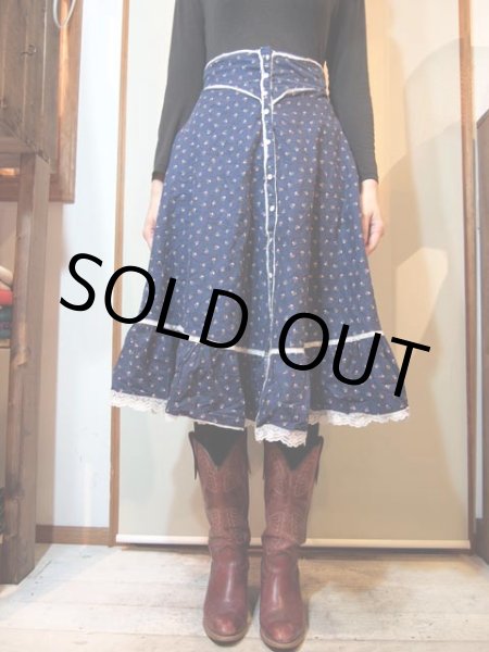 画像2: 【GUNNE SAXガンネサックス】小花柄スカート (2)