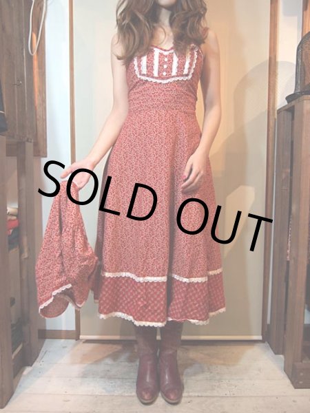 画像2: 【GUNNE SAXガンネサックス】小花柄ボレロ付きワンピース (2)