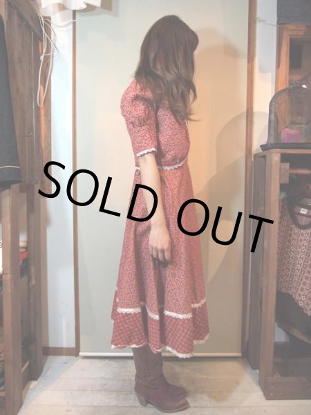 画像4: 【GUNNE SAXガンネサックス】小花柄ボレロ付きワンピース (4)