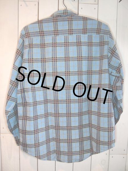 画像2: 1960s【BIGMAC】プリントネルシャツ (2)