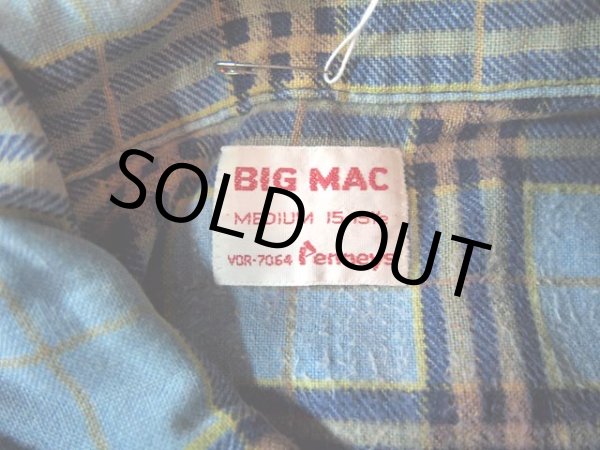 画像3: 1960s【BIGMAC】プリントネルシャツ (3)