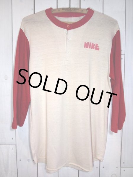 画像2: 1970s【NIKE】?ゴツナイキ?ベースボールTシャツ (2)