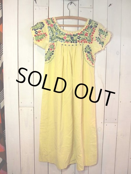 画像5: メキシカン刺繍ワンピース (5)