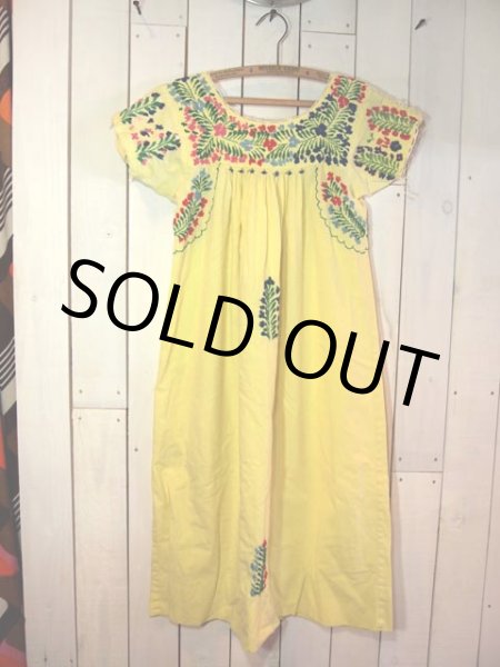 画像4: メキシカン刺繍ワンピース (4)