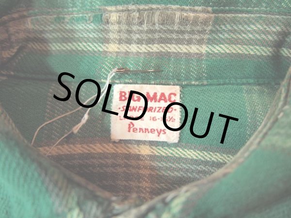 画像3: 1960s【BIGMAC】ヘビーネルシャツ (3)