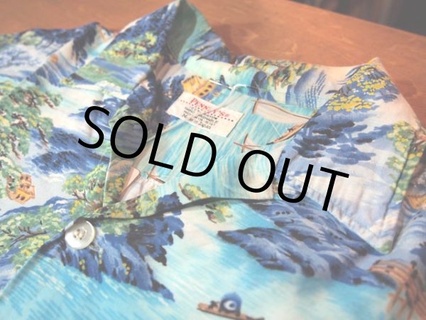 画像5: 1960s【PENNEY'S】和柄レーヨンアロハシャツ (5)