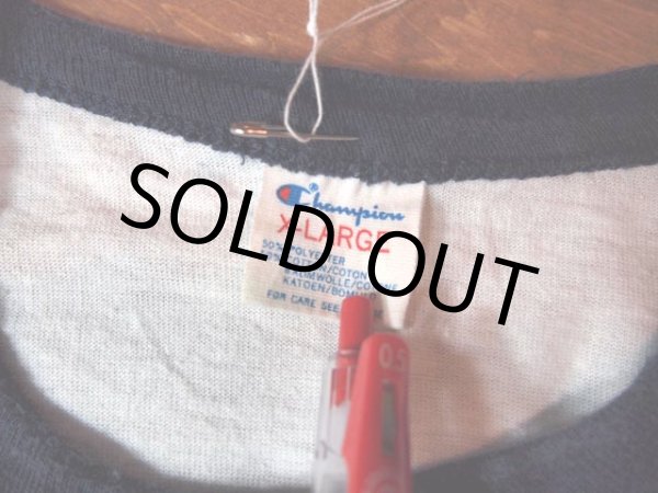 画像4: 1980s【Champion】AMJAリンガーTシャツ (4)