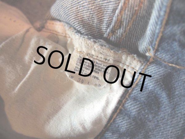 画像4: 1980s【LEVI'S】501赤耳 表記w34 (4)