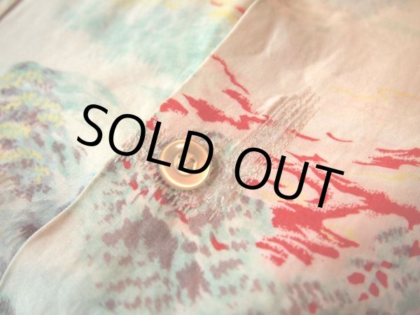 画像4: 1960s【PENNEY'S】和柄レーヨンアロハシャツ (4)