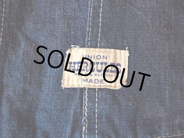 画像3: 1950s【HERCULES】デニムオーバーオール (3)