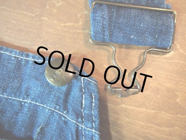 画像4: 1950s【HERCULES】デニムオーバーオール (4)