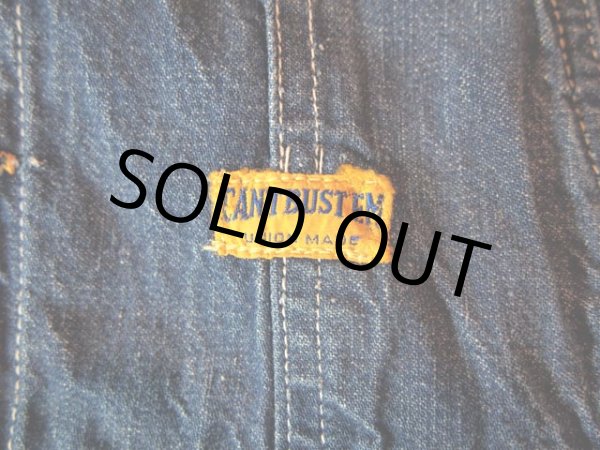 画像4: 1940s【CAN'T BUST'EM】GOLD LABELデニムオーバーオール (4)