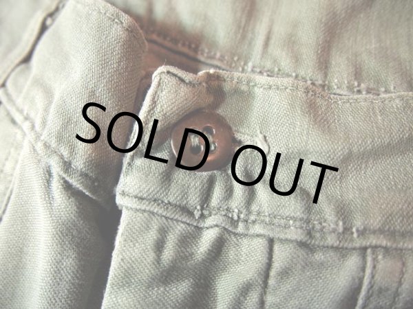 画像5: 1960s【US.ARMY】コットンベイカーパンツ(アジャスター付き) (5)