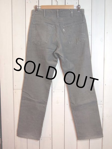 画像2: 1980s【LEVI'S】519コーデュロイ　表記w32 (2)