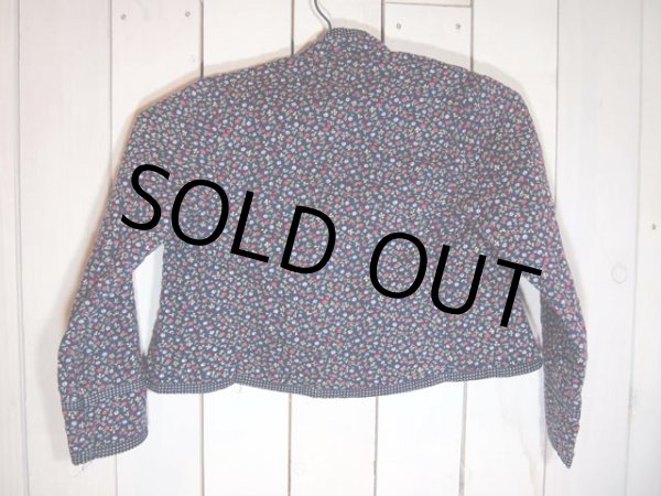 画像3: 【GUNNE SAX ガンネサックス】キルティング小花柄ボレロ (3)