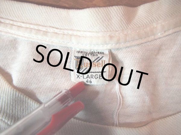 画像4: 1960s【Russell】?MILODON?染込みプリントTシャツ (4)