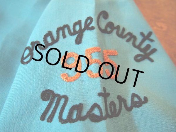 画像5: 1960s【KingLouie】チェーンステッチ刺繍ボーリングシャツ (5)