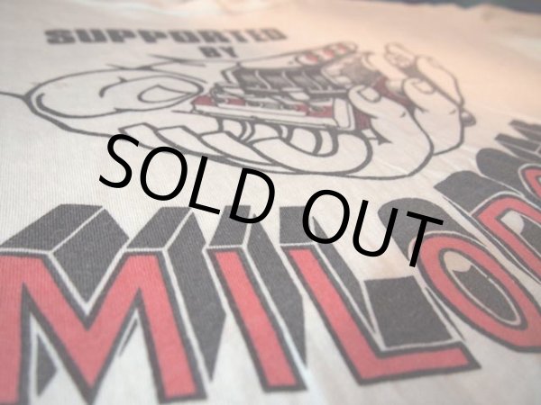 画像5: 1960s【Russell】?MILODON?染込みプリントTシャツ (5)