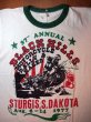 画像1: 1970s?STURGIS(スタージス)?77年リンガーTシャツ (1)