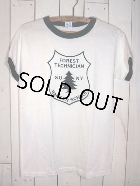 画像2: 1980s【Champion】?トリコタグ?フロッキーリンガーTシャツ (2)