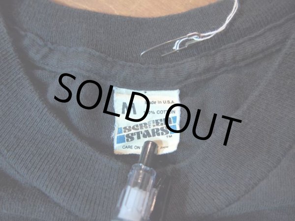 画像4: 1980s【SCREEN STARS青タグ】?ストレイキャッツ?83年ROCK THIS TOWNツアーノースリーブTシャツ (4)