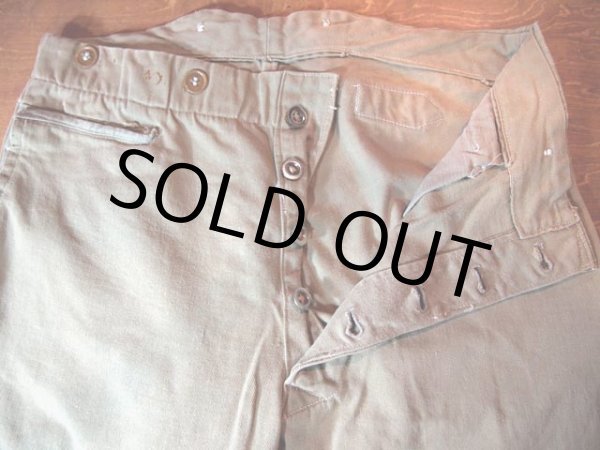 画像5: 1930sシンチ付きワークパンツ (5)