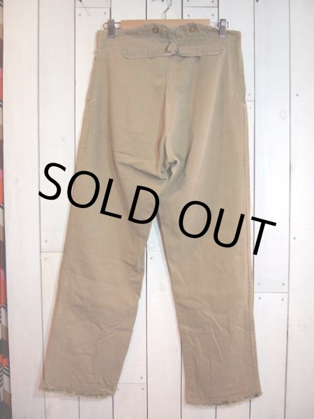 画像2: 1930sシンチ付きワークパンツ (2)