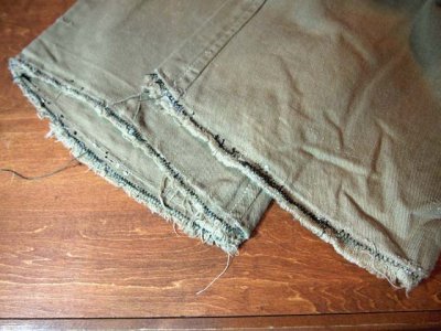 画像1: 1930sシンチ付きワークパンツ