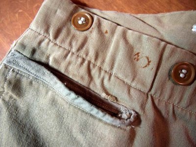 画像3: 1930sシンチ付きワークパンツ
