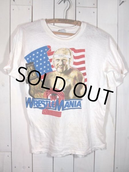 画像2: 1980sパキ綿WWF?ハルクホーガン?プロレスTシャツ (2)