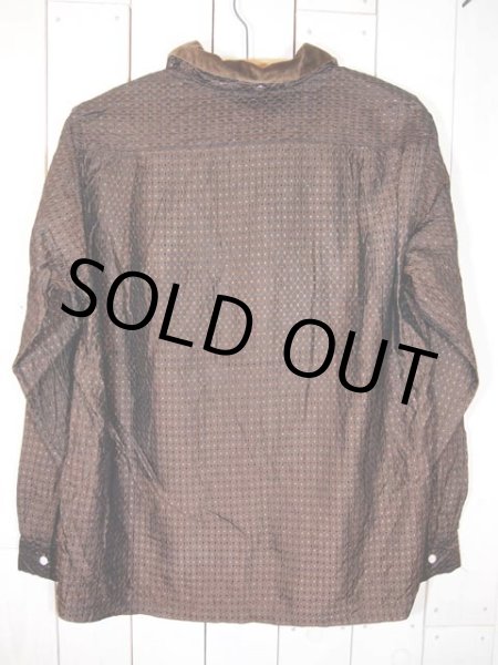 画像2: 1950s【LORD CARLTON】ダイヤ柄ロカビリーシャツ (2)