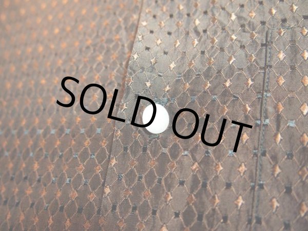 画像5: 1950s【LORD CARLTON】ダイヤ柄ロカビリーシャツ (5)