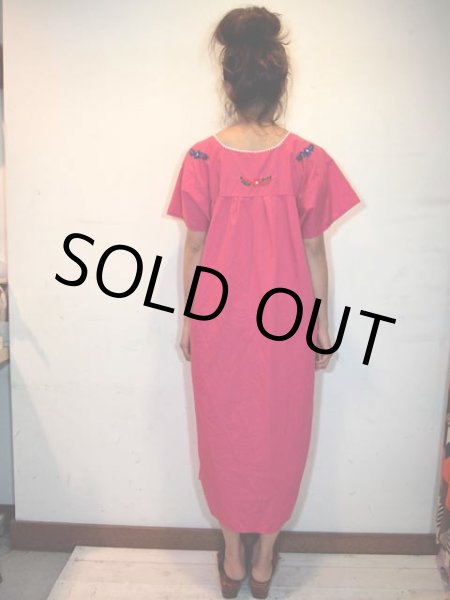 画像3: メキシカン刺繍ワンピース (3)