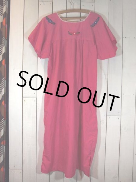 画像5: メキシカン刺繍ワンピース (5)