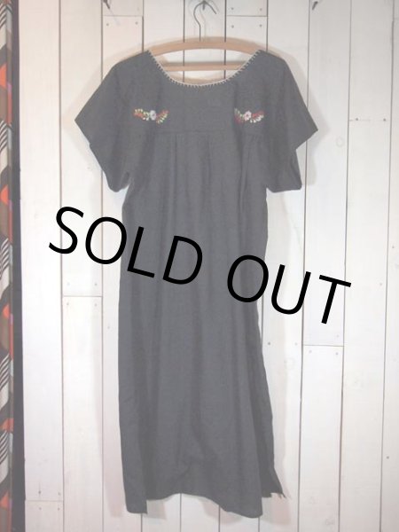 画像5: メキシカン刺繍ワンピース (5)