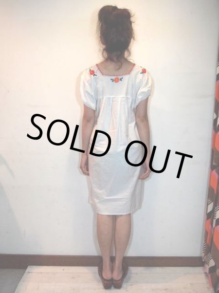 画像3: メキシカン刺繍ワンピース (3)