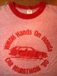 画像1: 1980s【Russell】?HONDA?杢リンガーTシャツ (1)